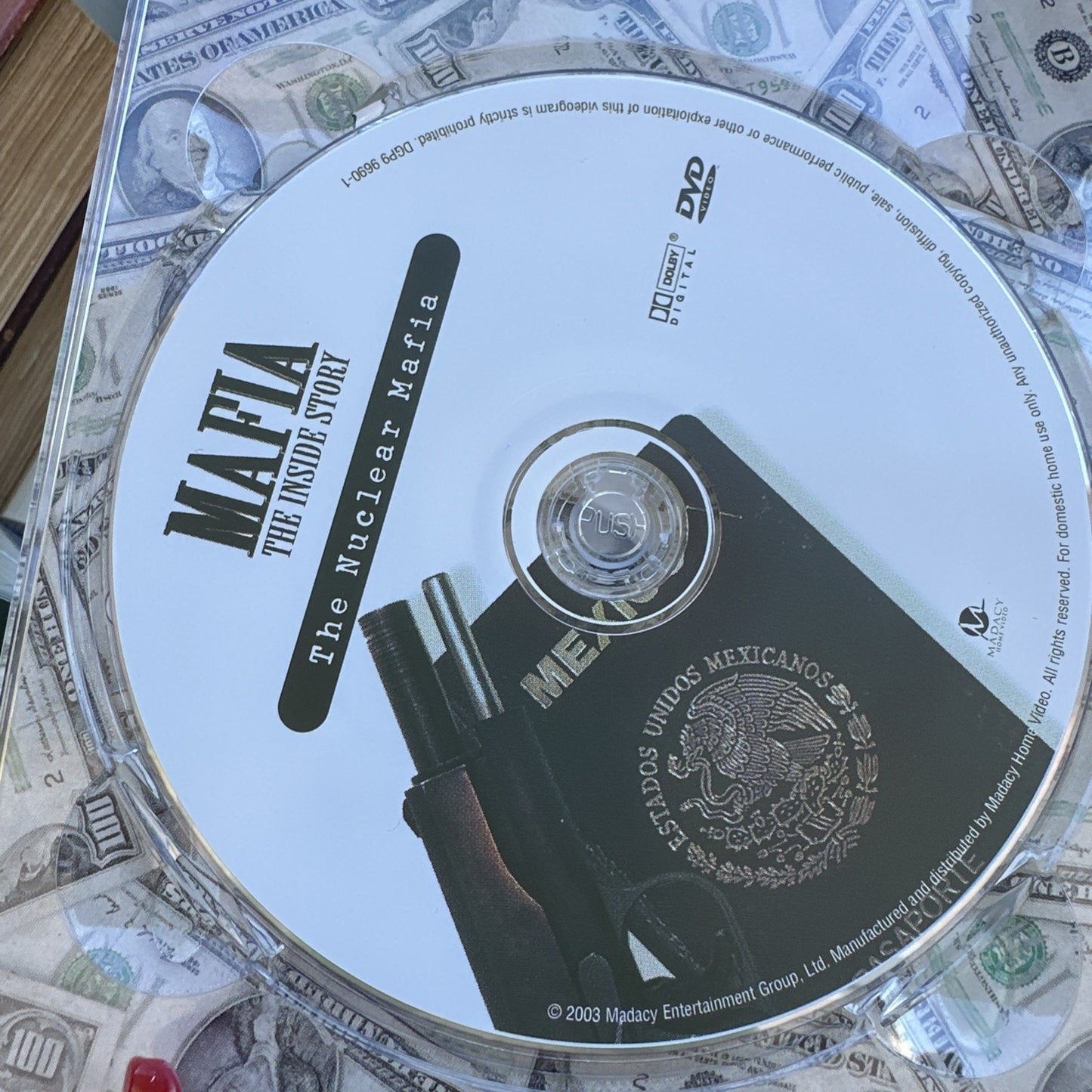 Mafia - The Inside Story (DVD, 2003, 5-Disc Set) Slipcase Organized Crime