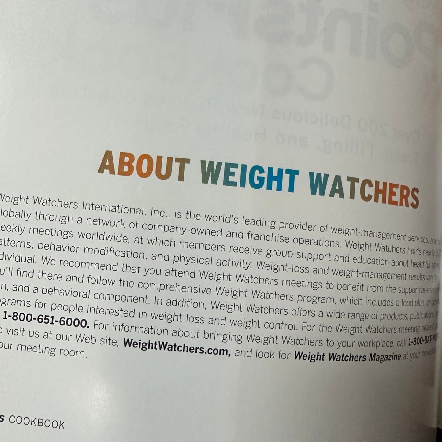 Weightwatchers Pointsplus Cookbook