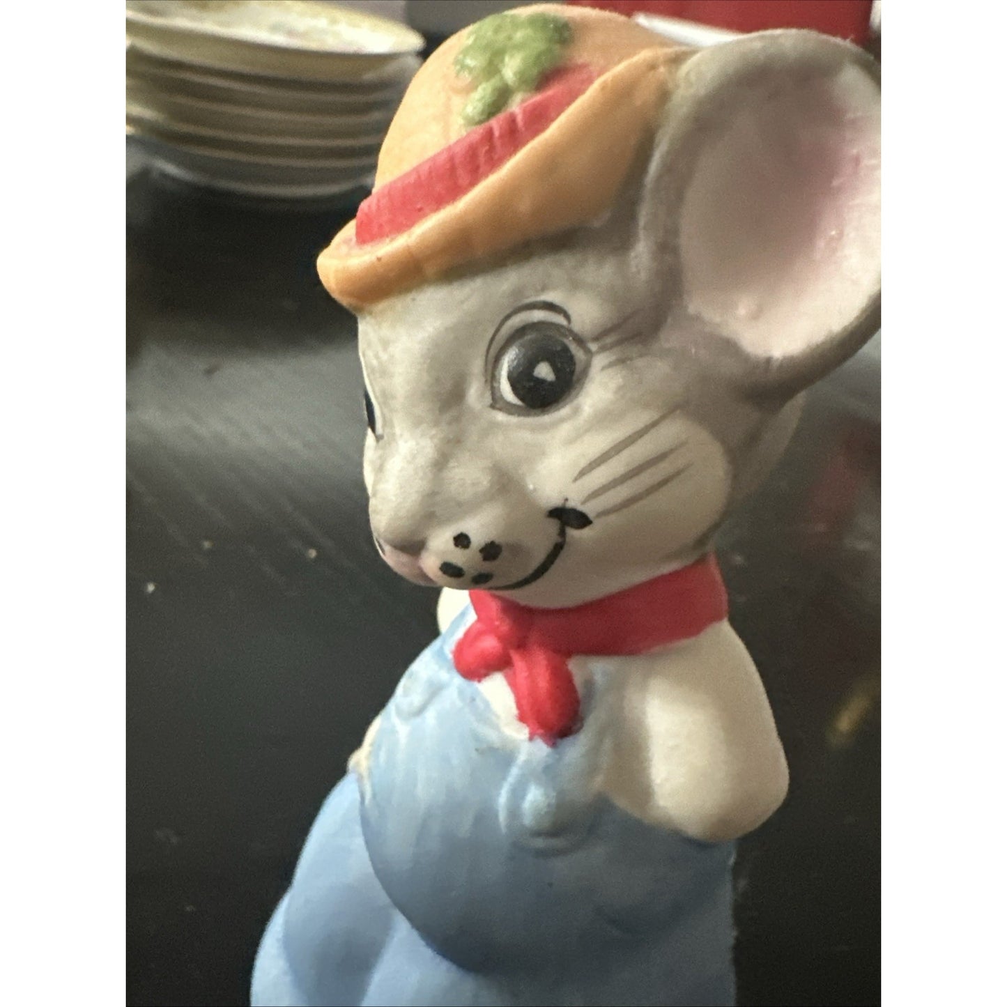 VTG. Jasco Hand Painted Mouse Bell Japan