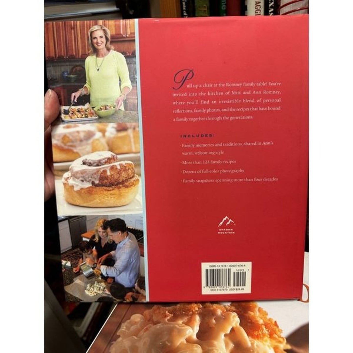 Holiday Cookbook, Romney Family Table, Easter, Fourth of July, Thanksgiving