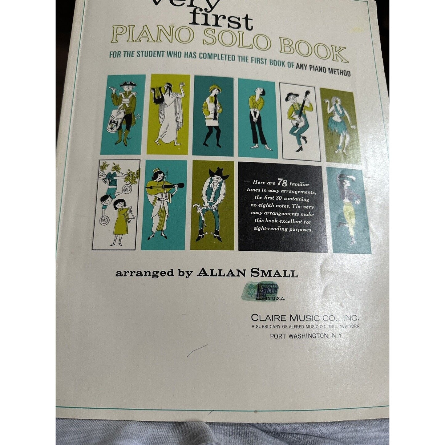 The Very First Piano Solo Book arranged by Allan Small