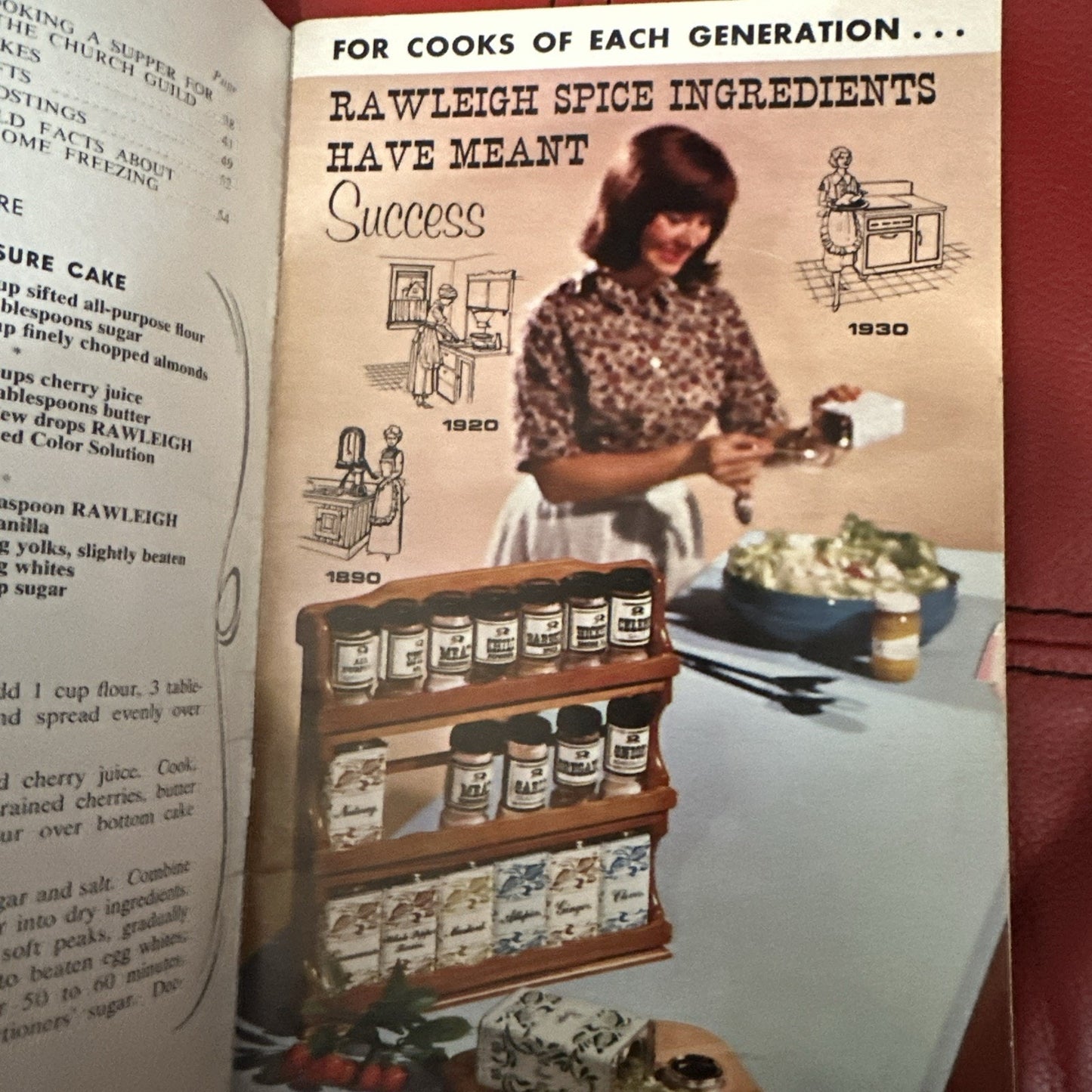 Vintage Rawleigh Recipe Gems Vintage Cookbook 75th Anniversary 1889-1964