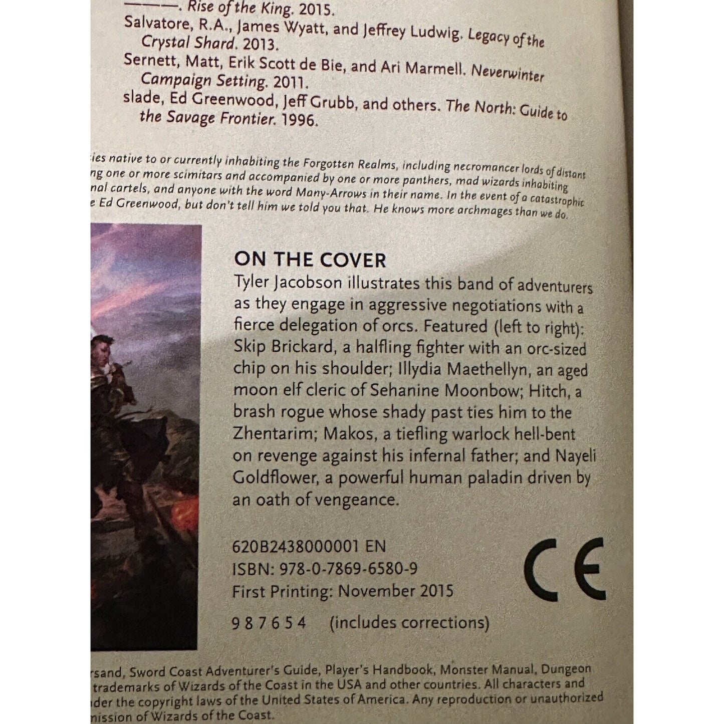 D&D Sword Coast Adventure Guide - Hard Cover Dungeons & Dragons