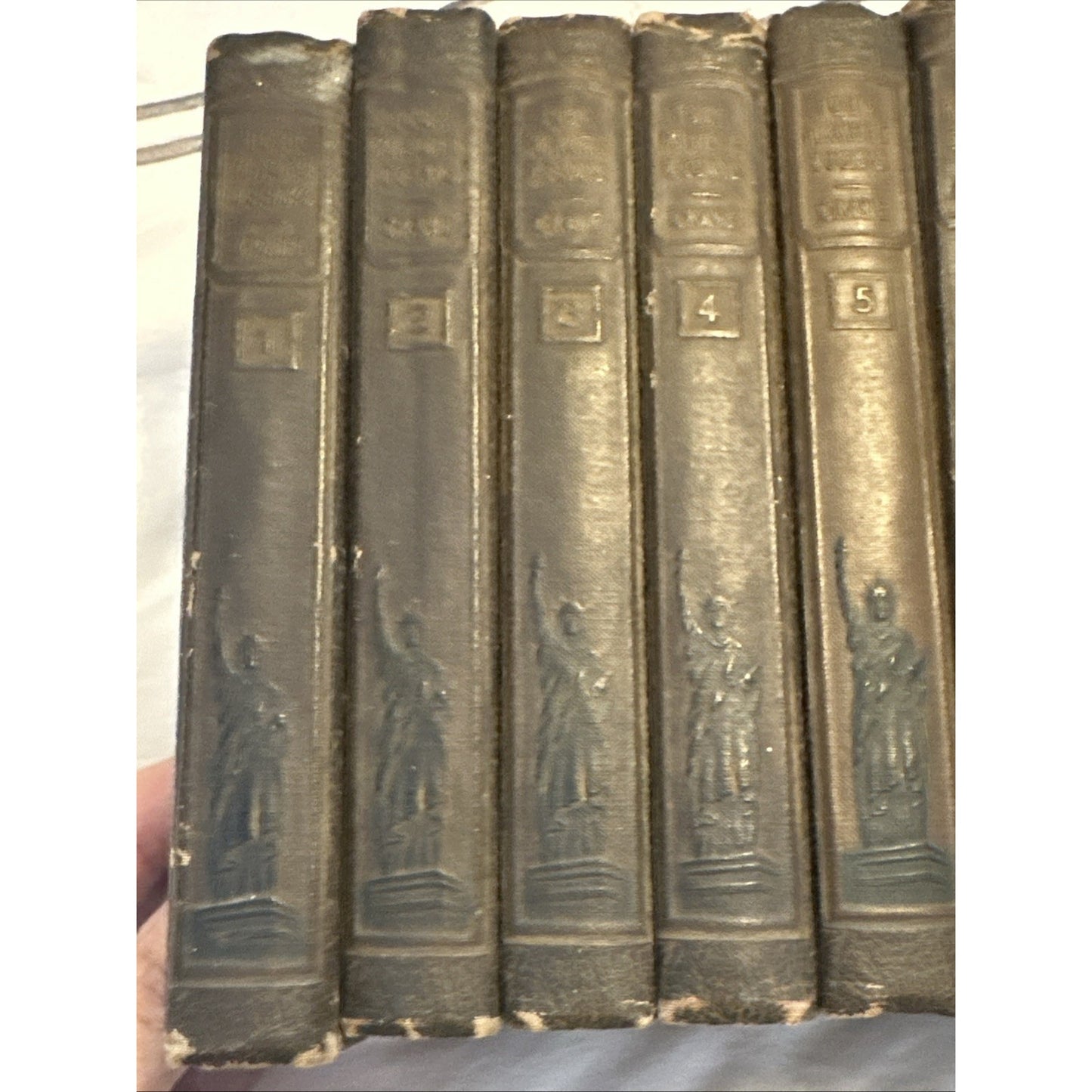 Rare Vintage 1919 Four Minute Essays by Dr Frank Crane Book Set Vol 1-10