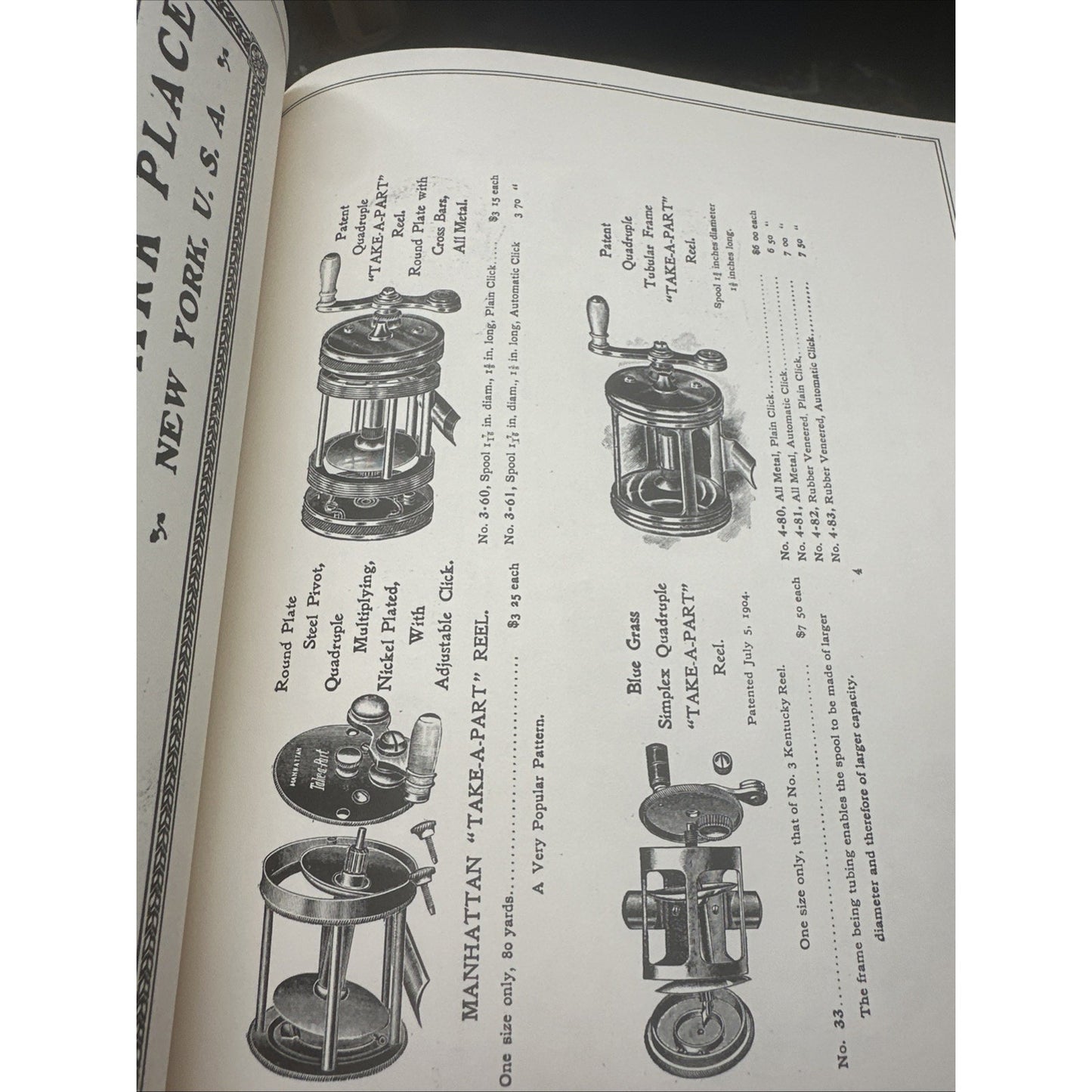 Melner & Kessler GREAT FISHING TACKLE CATALOGS OF THE GOLDEN AGE Crown 1972