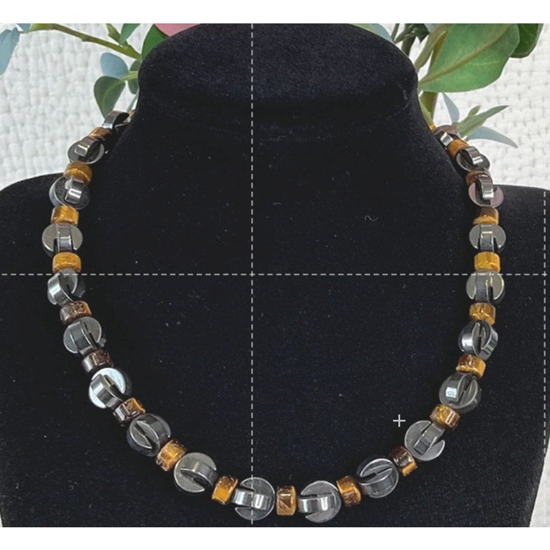 Hematite Bracelet necklace & Bracelet