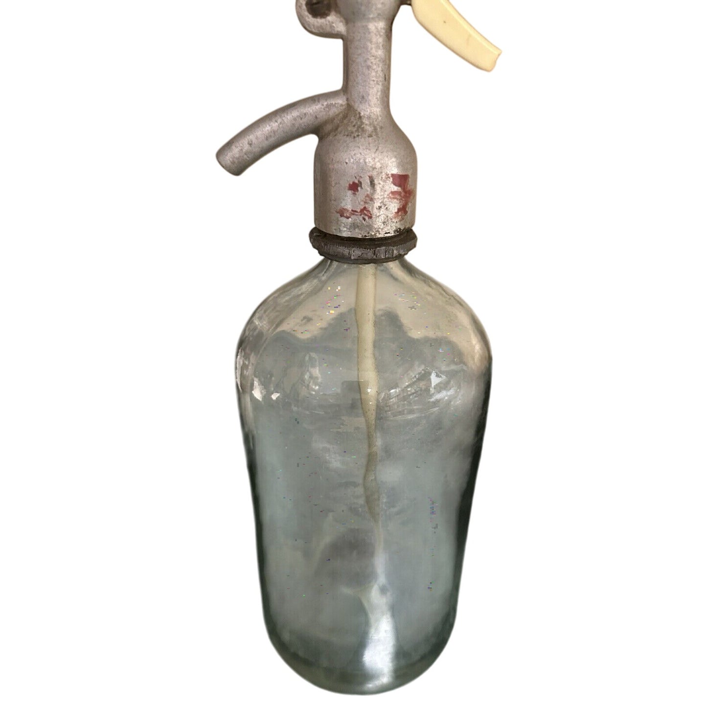 Antique Vintage Glass Seltzer Bottle