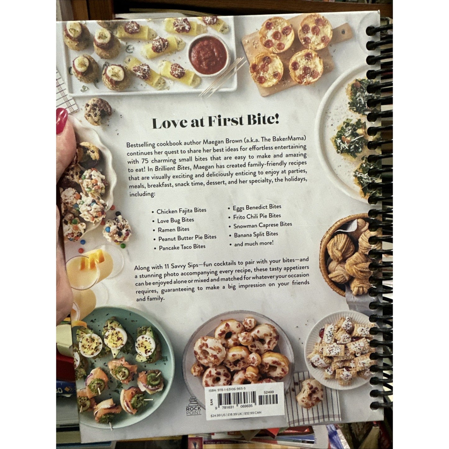 Brilliant Bites: 75 Amazing Small Bites for Any Occasion Hardcover – 2023