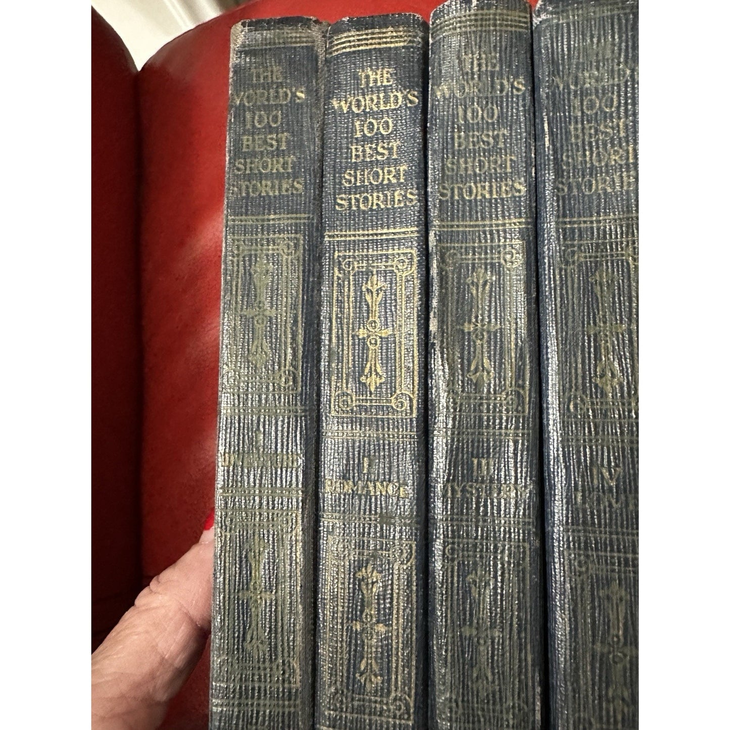 The Worlds One Hundred Best Short Stories Funk & Wagnals 1927 10 Books Like New