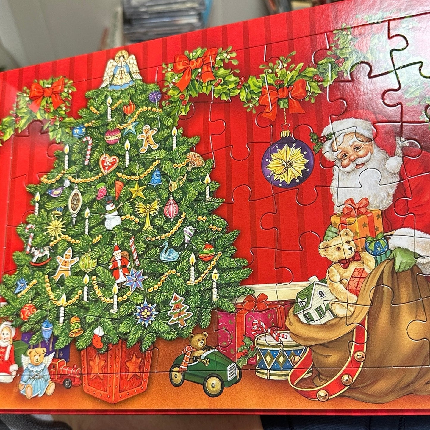 Christmas Joy Jigsaw book with CD