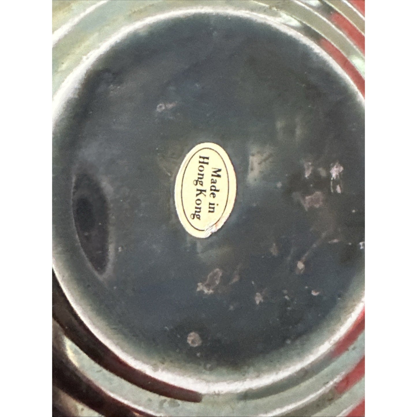 Vintage Silver Tone Wire Round Bowl