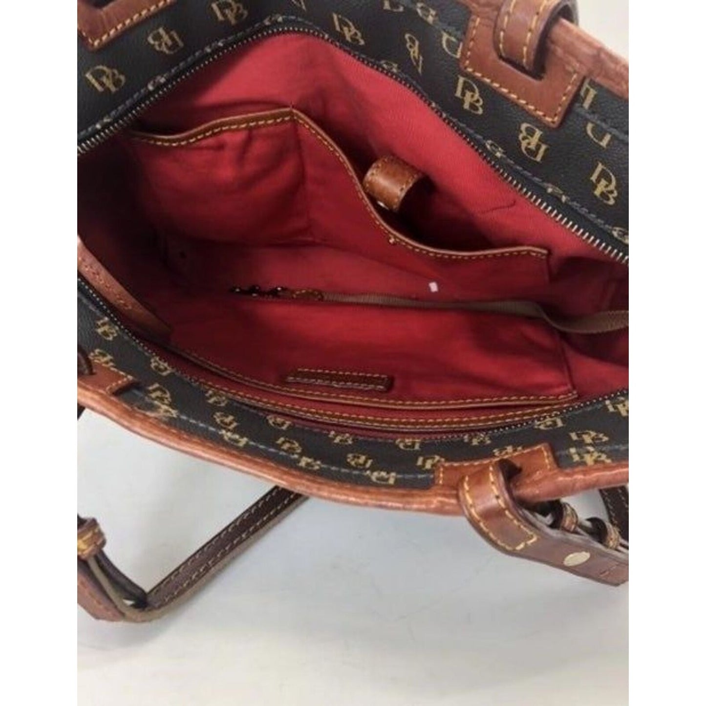Dooney And Bourke Gretta Small Leisure Shopper Tote Smoke Grey
