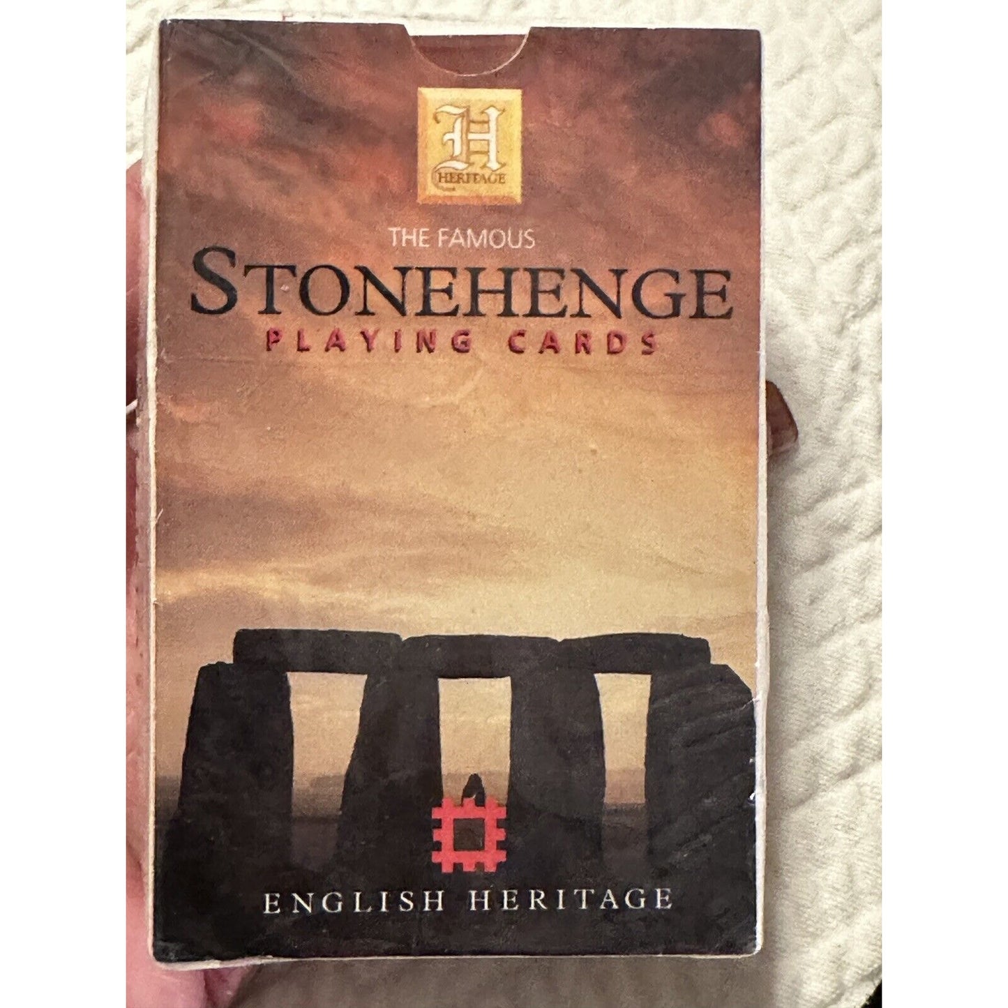 Heritage Stonehenge Playing Cards 1998 New sealed