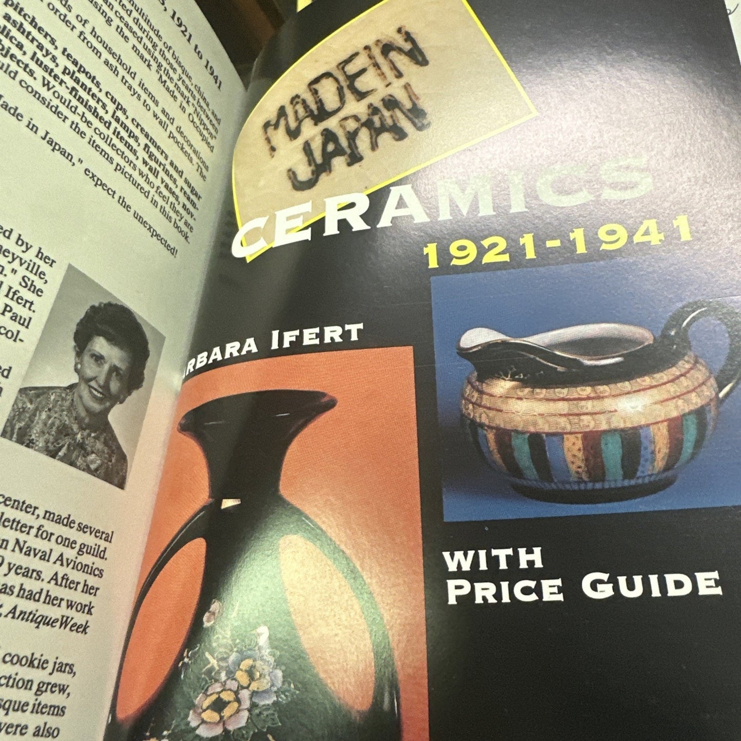 MADE in JAPAN Ceramics : 1921-1941 by Barbara Ifert (1997, Perfect)