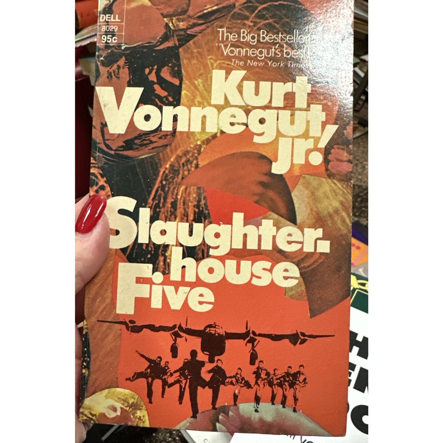 Slaughter-house Five by Kurt Vonnegut, Jr. 1st Dell Printing Paperback Rare Copy