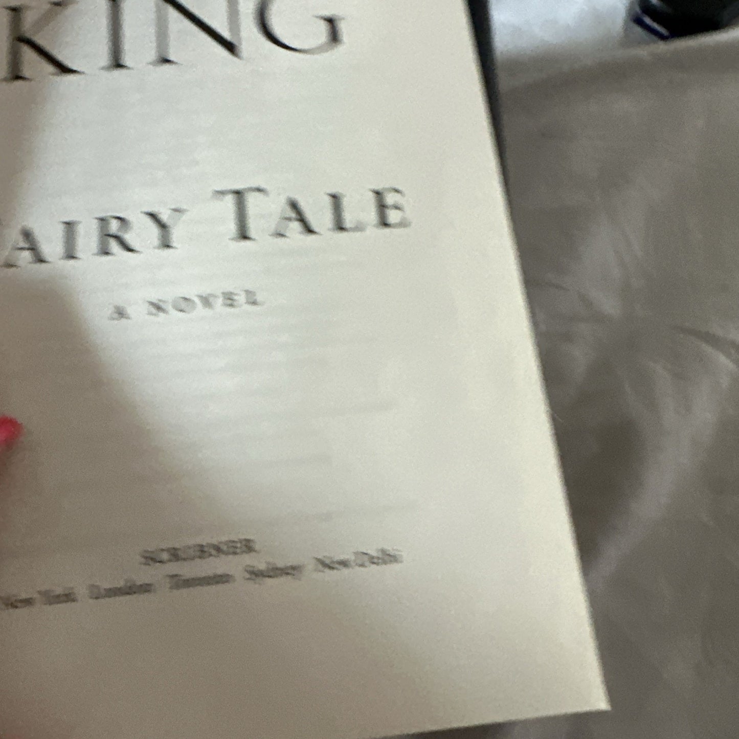 Stephen King Fairy Tale TRUE 1st Edition First Print $32.50 SCRIBNER HC