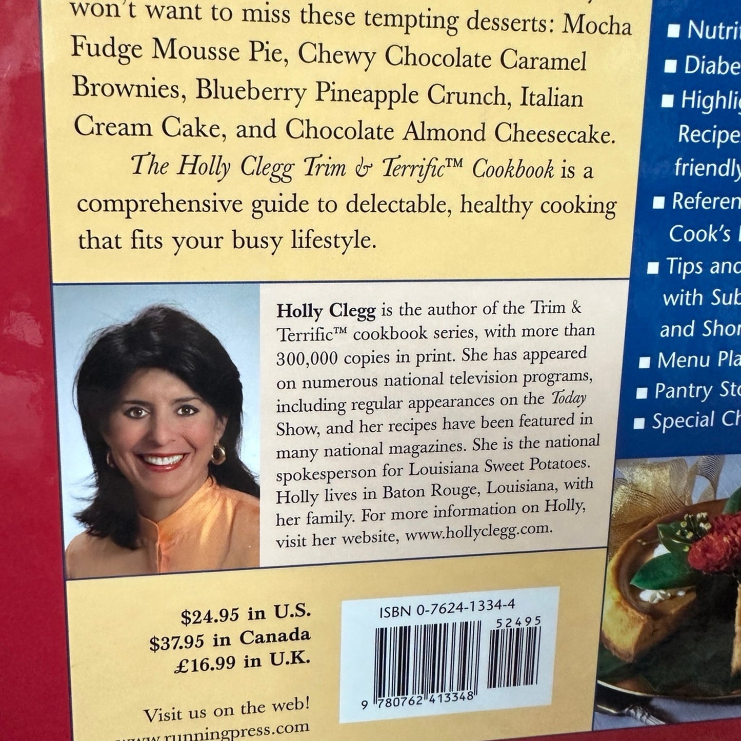 The Holly Clegg Trim & Terrific Cookbook: More Than 500 Fast, Easy, And Healthy