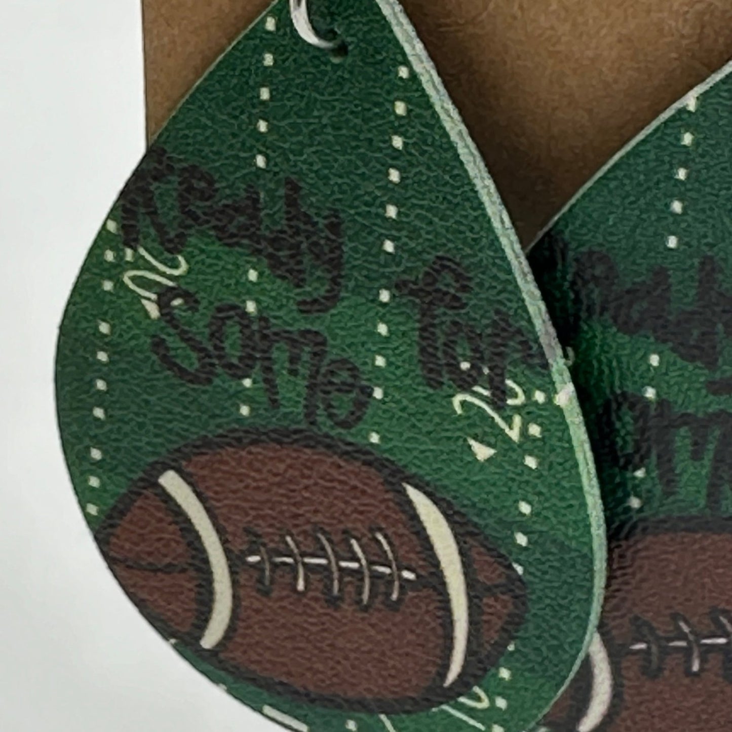 Ready for some Football dangle Earrings