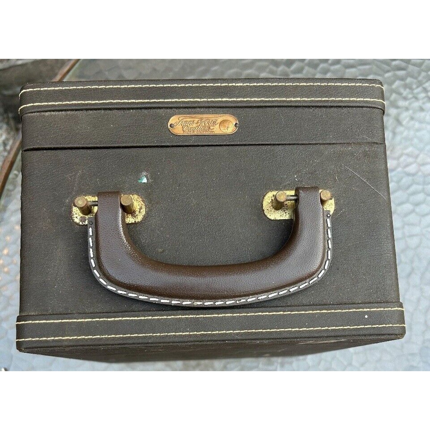 MCM Trans-World Creations Portable Coffee Bar Travel Picnic Case w/key