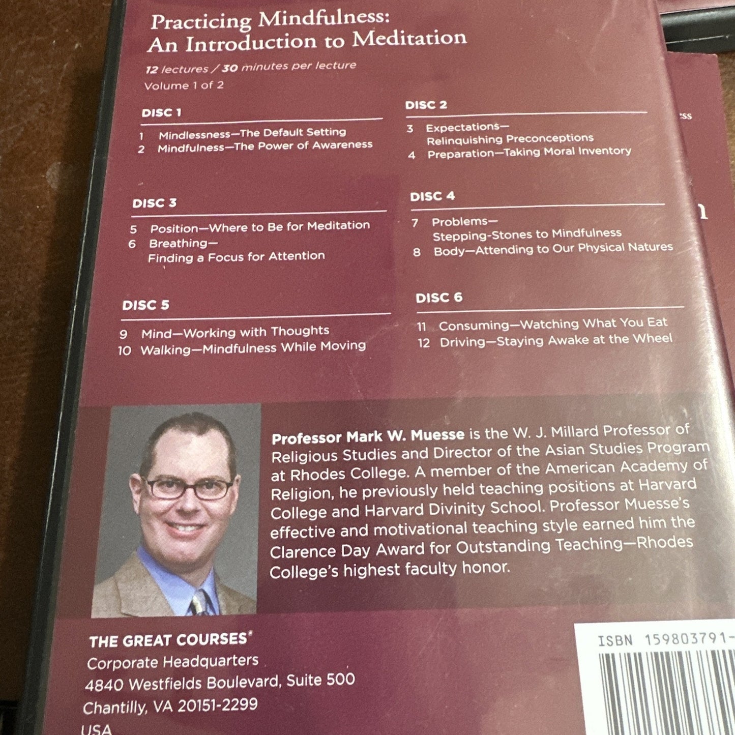 The Great Courses Practicing Mindfulness Introduction To Meditation Complete