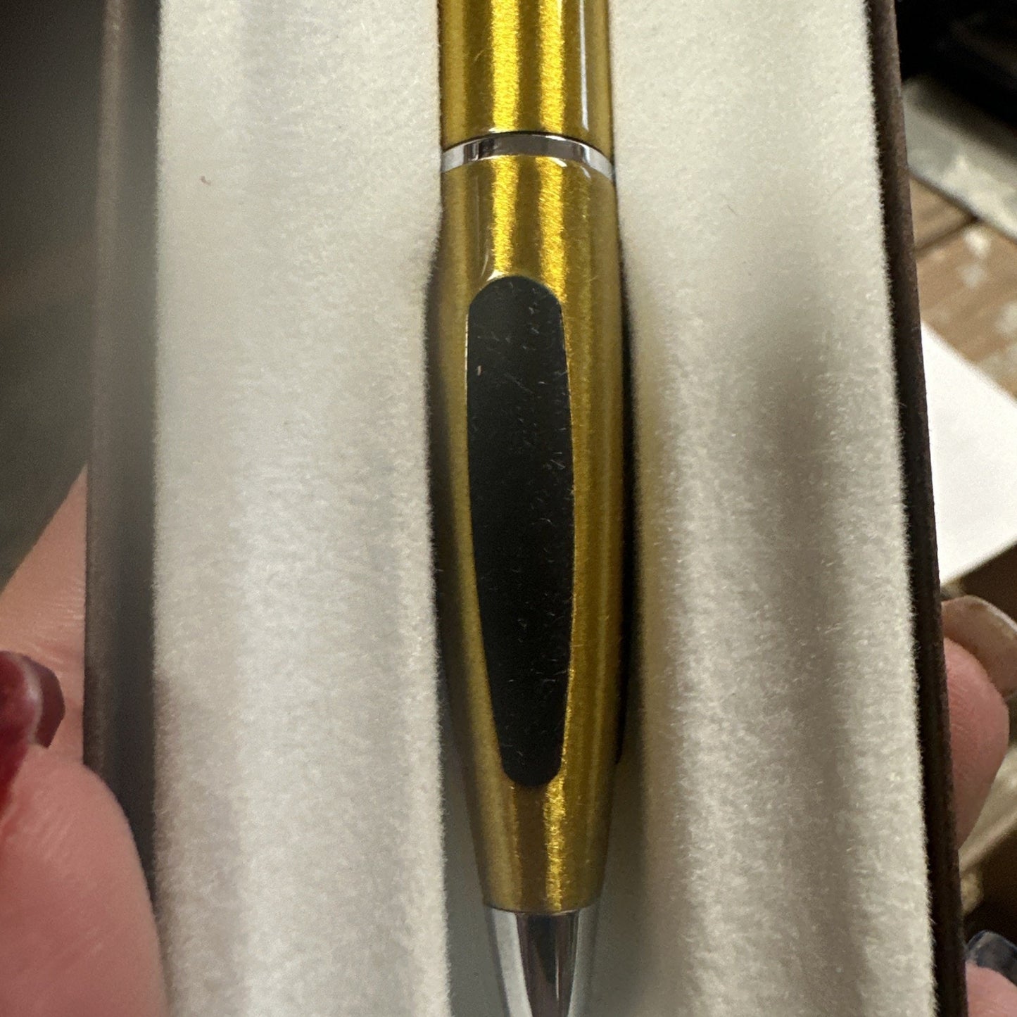 Cross VAPOR Yellow & Chrome BallPoint Pen