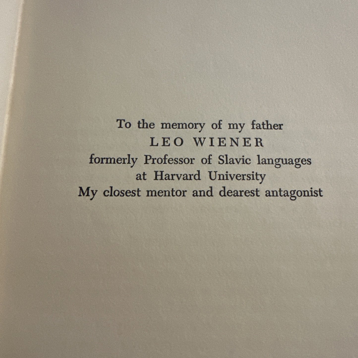 The Human Use of Human Beings by Norbert Wiener (1950) Rare