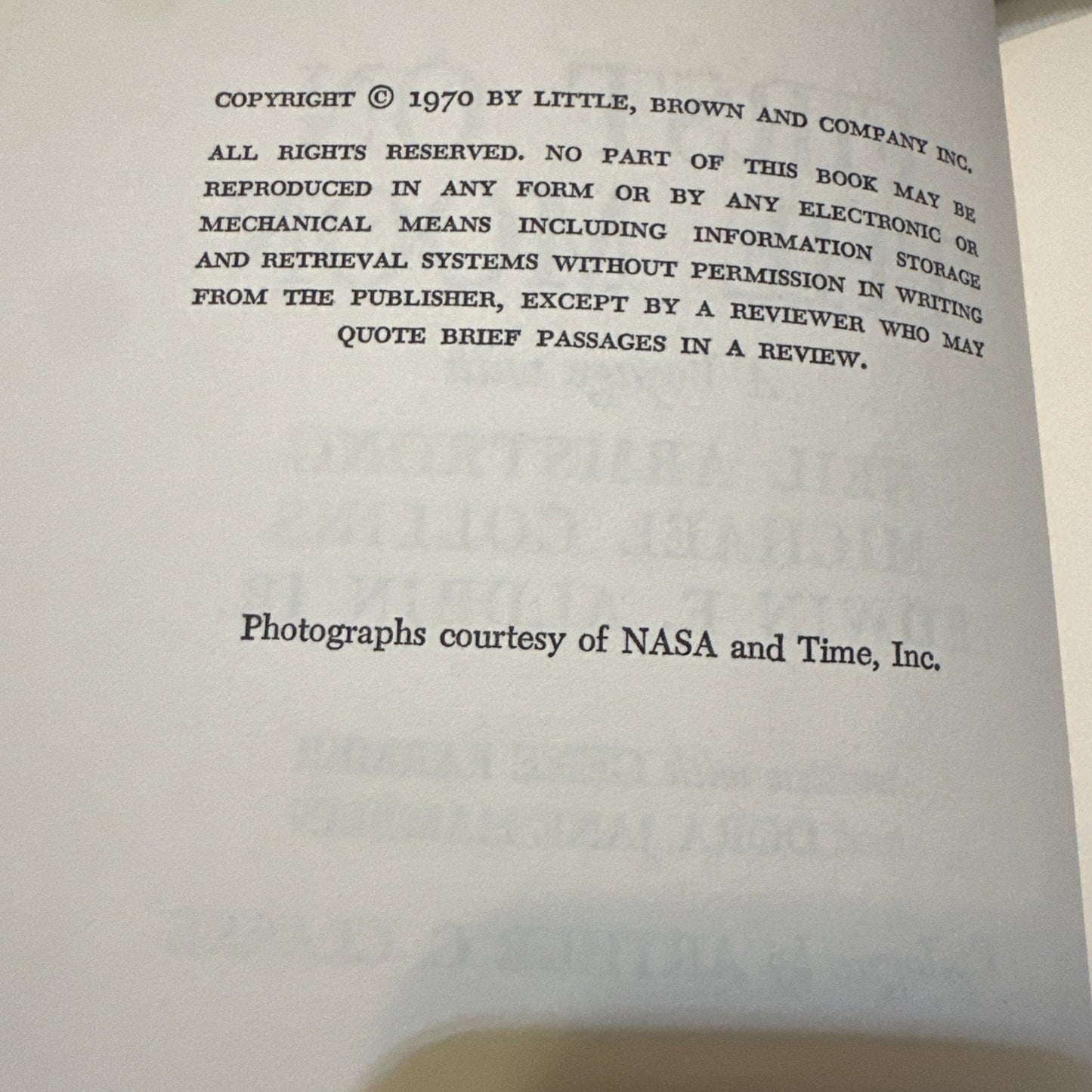 First on the Moon The Astronauts' Own Story Neil Armstrong (BC Edition HC)