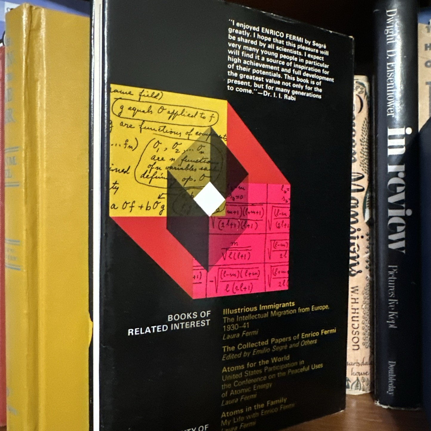 Enrico Fermi Physicist - Emilio Segrè / 1970 Hardcover / RJM