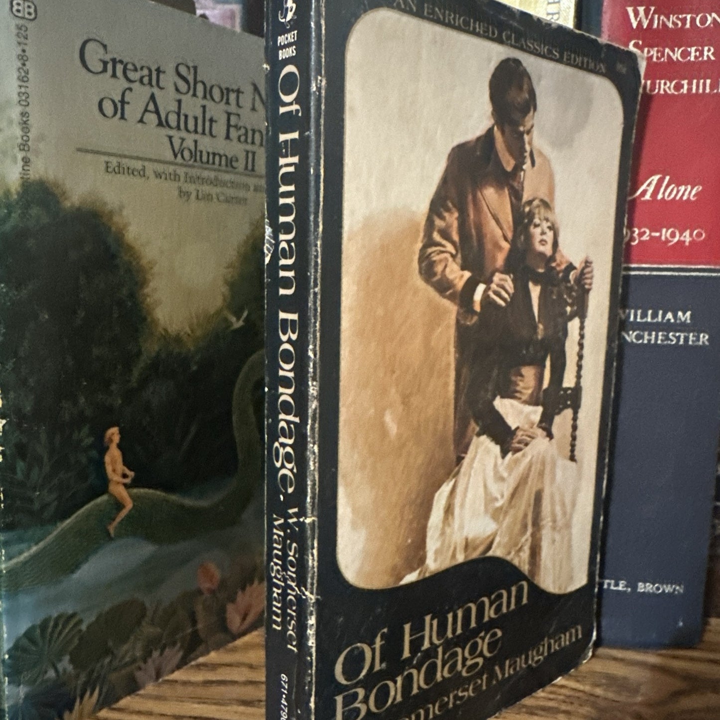 Of Human Bondage W. Somerset Maugham 1976 vintage paperback
