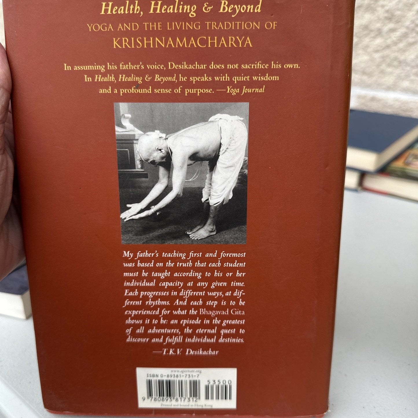 Health, Healing, And Beyond: Yoga and the Living Tradition of Krishnamacharya