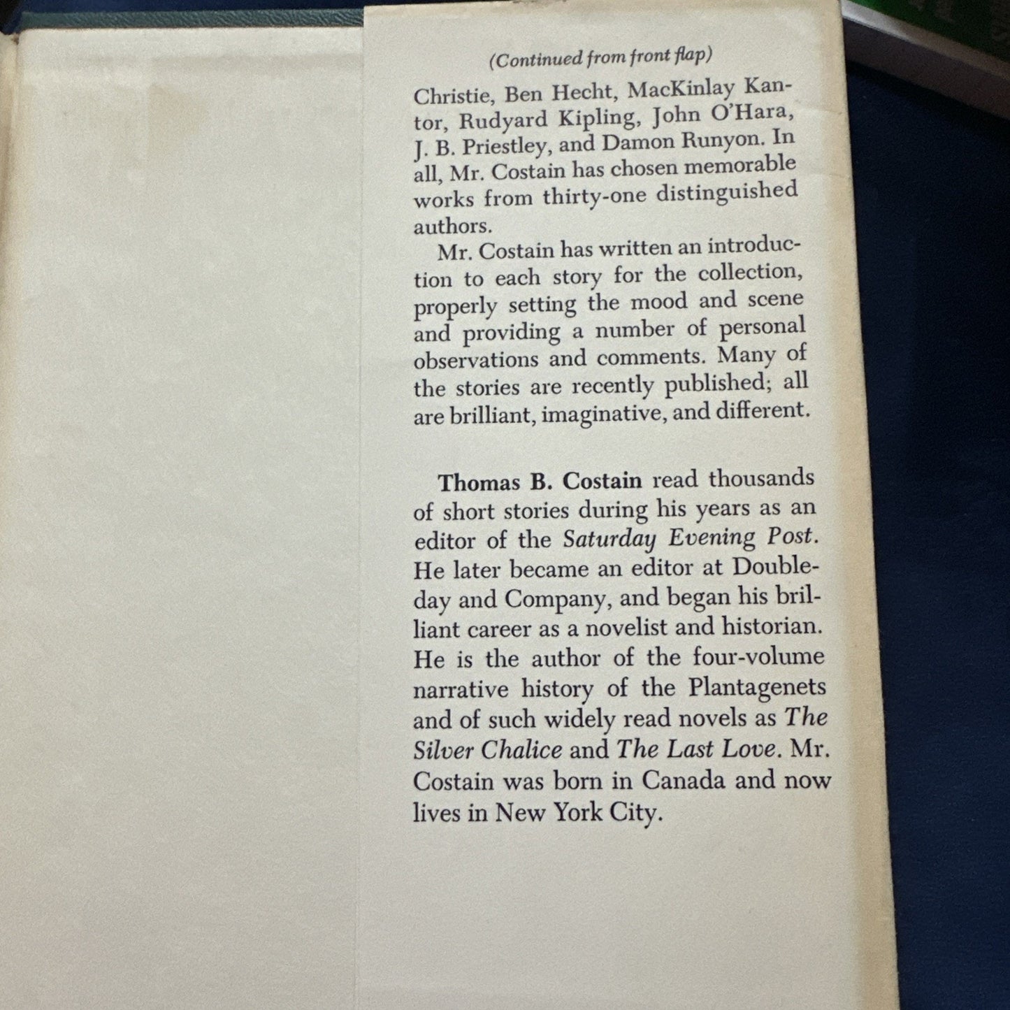 Read With Me by Thomas B. Costain (1965, Hardcover)