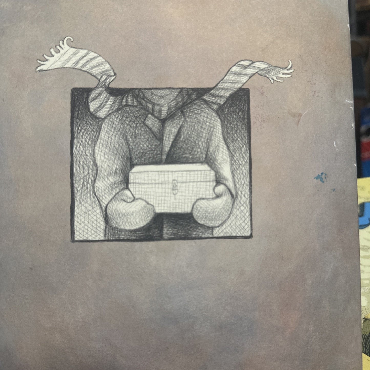 The Houdini Box by Brian Selznick (1991, Hardcover) First Edition Signed
