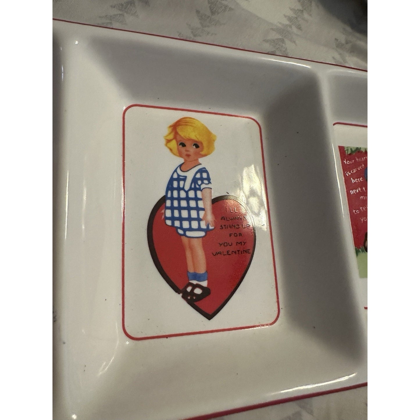 Rosanna Studio Vintage Valentines Tray Rare Find