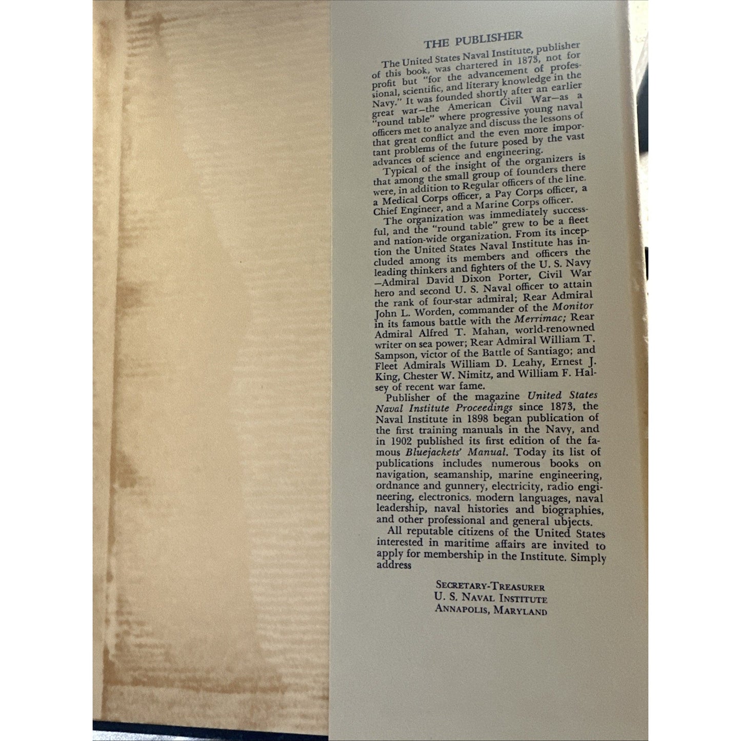 Introduction To Marine Engineering By Robert Latham Hardcover Book Navy Vintage