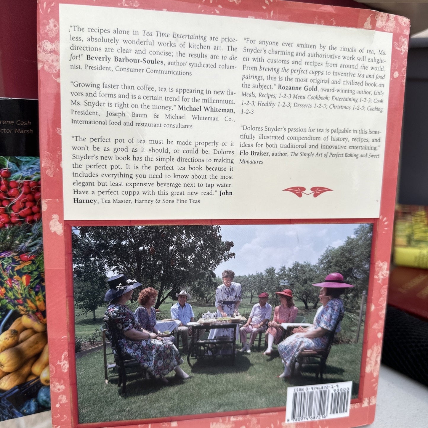 Tea Time Entertaining: A Collection of Tea Themes & Recipes by Snyder, Dolores