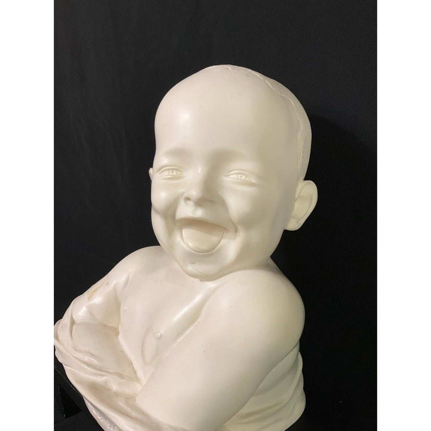 Instant Joy White Plaster Baby Bust Un Istante DI Gioia Rare ART LIMI TED To 793