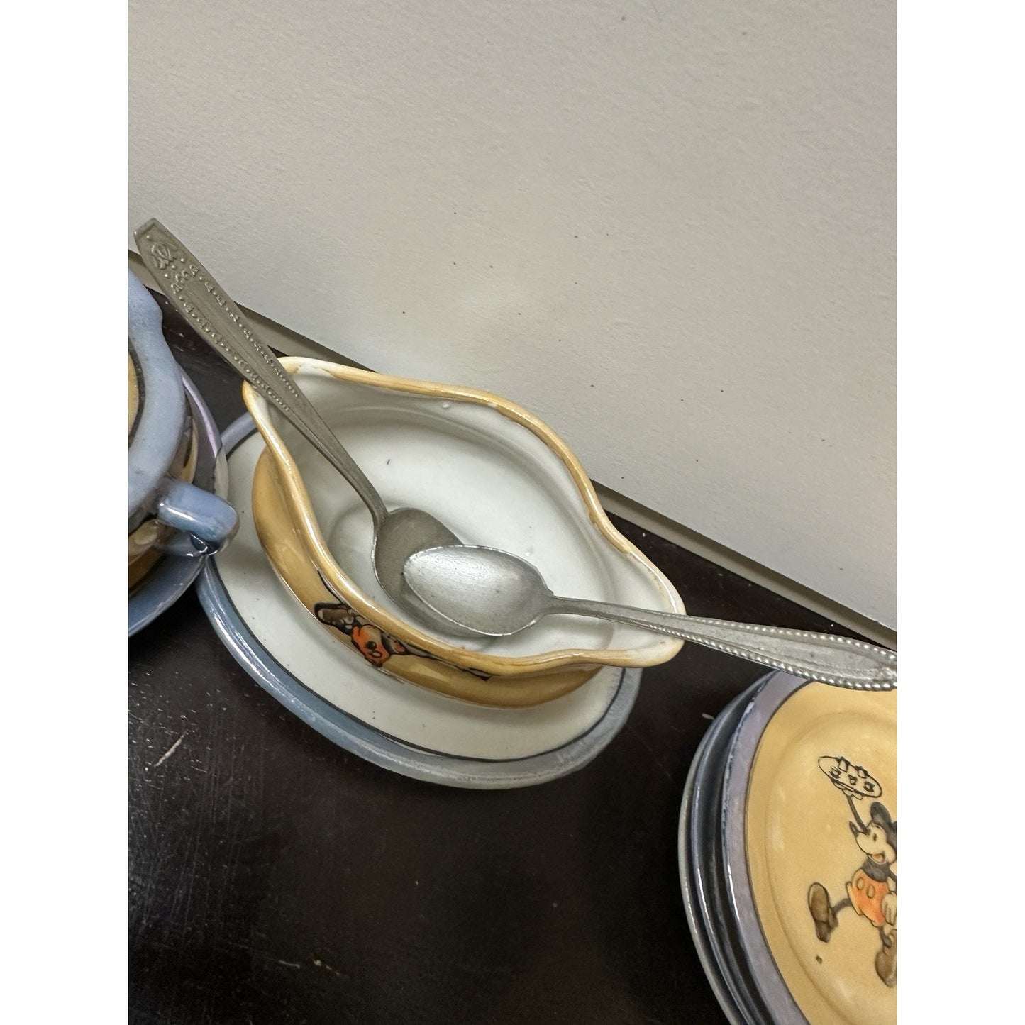 Walt Disney Rare 1930's Mickey Mouse Japan Lusterware Tea Set