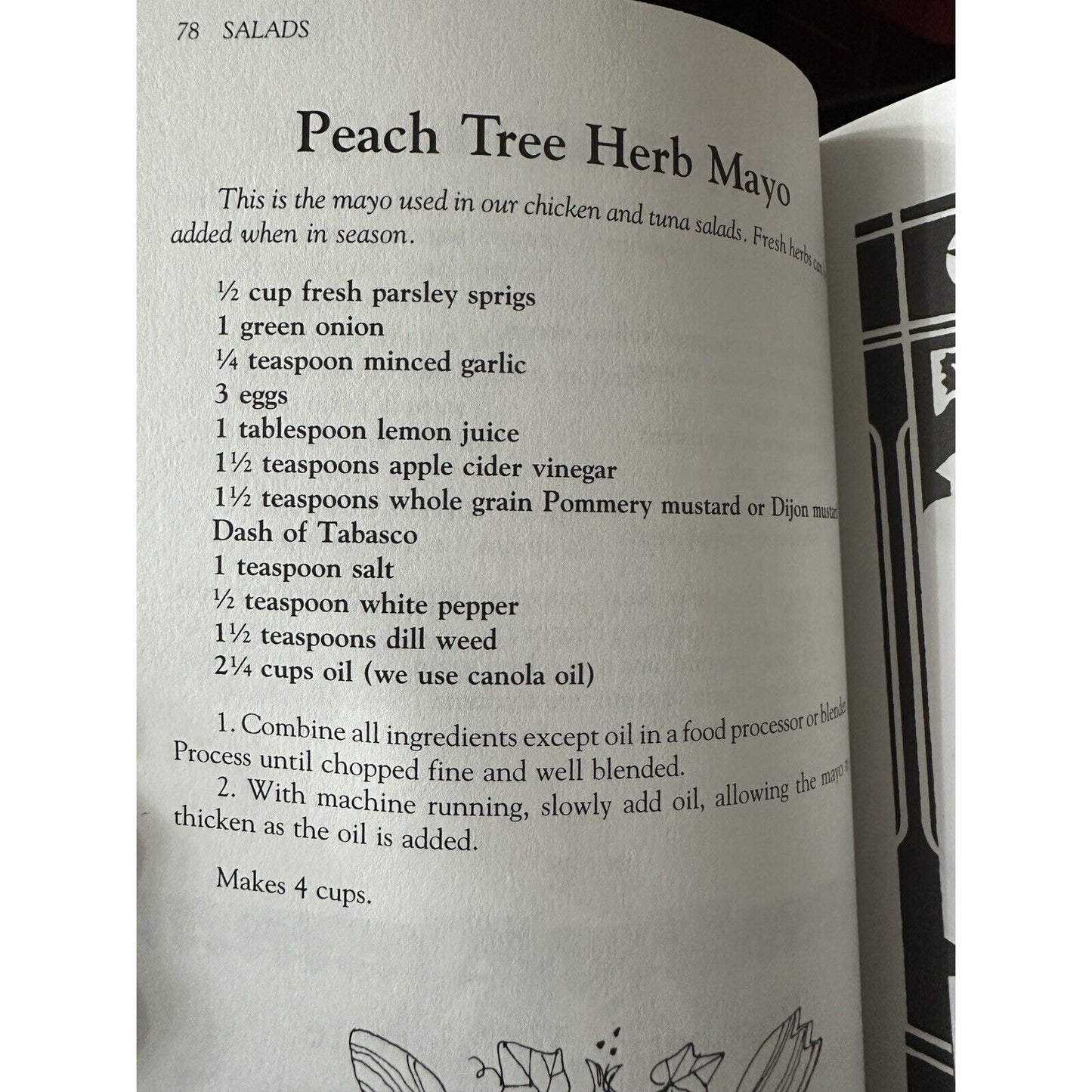 The Peachtree Tea Room Cookbook by Pedregon, Cynthia Collins (D) HCDJ