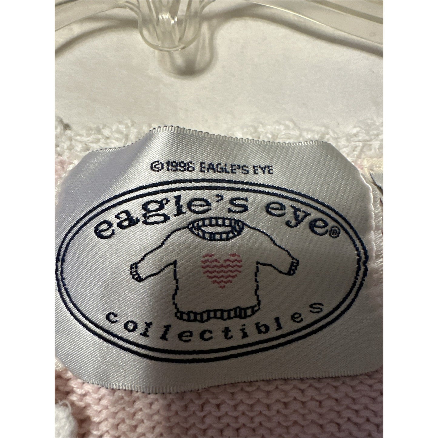 Vintage The Eagle’s Eye Spring Easter Cardigan Sweater Vest Women XL