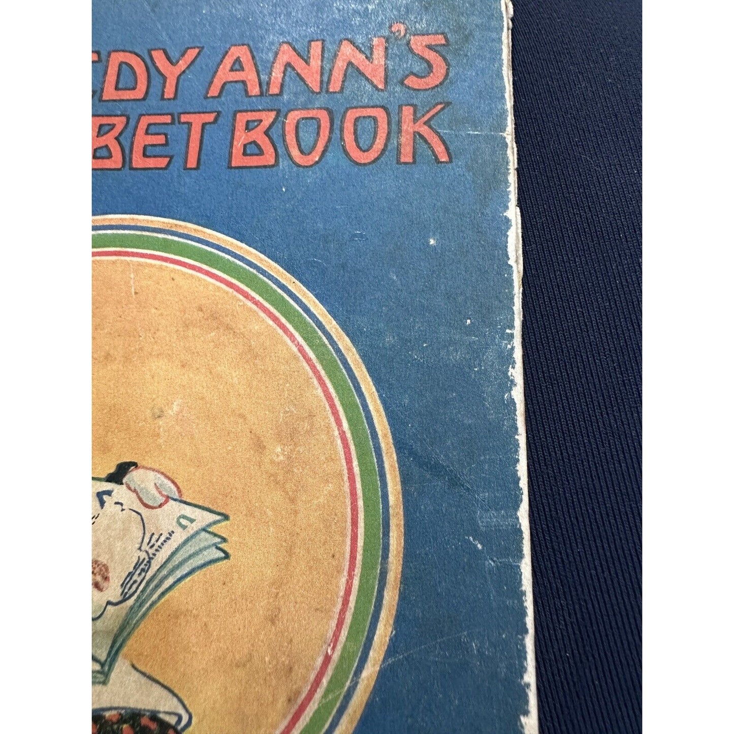 Raggedy Ann's Alphabet Book (1925) Vintage Hardcover First edition