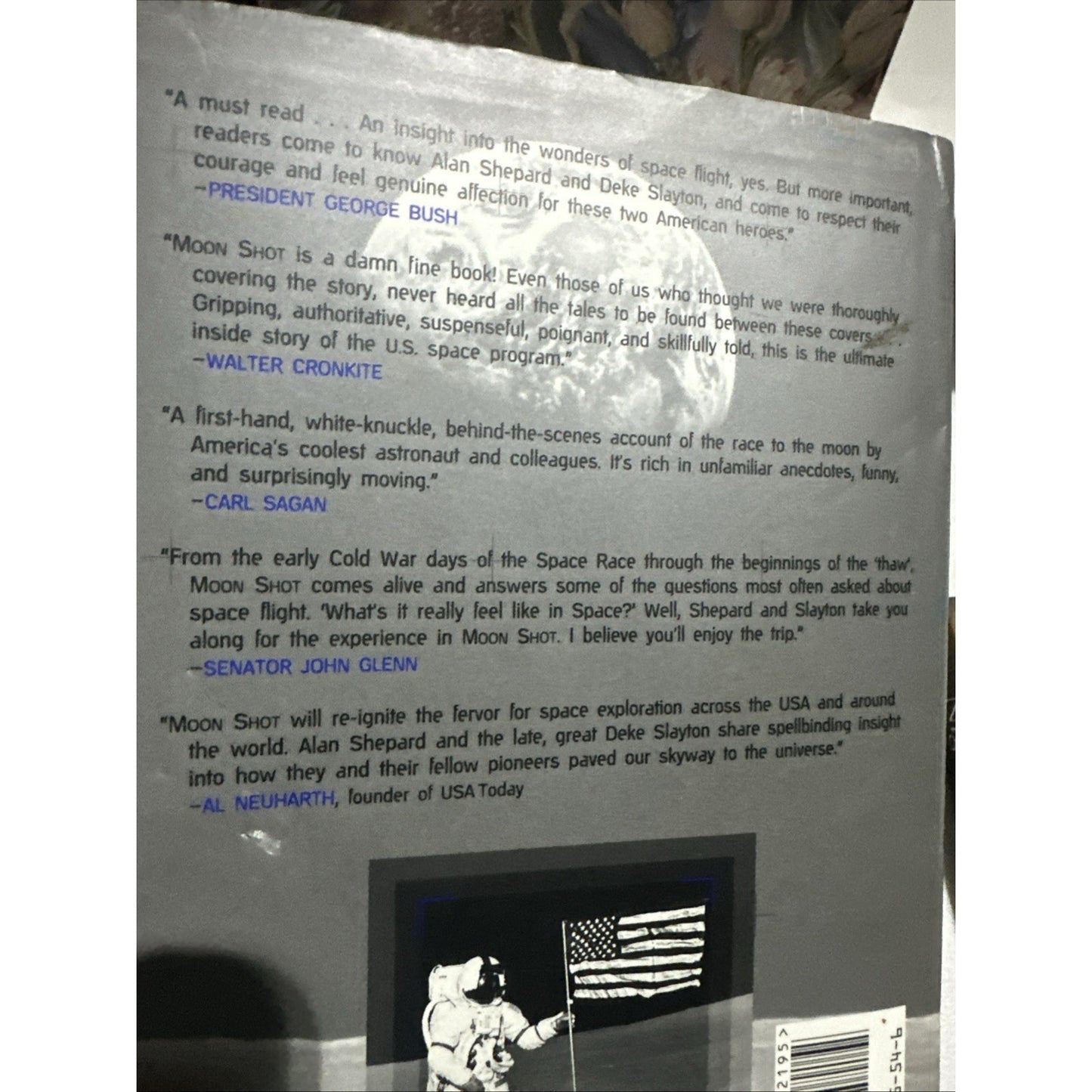 MOON SHOT 1st. ed. 1994 signed by Alan Shepard