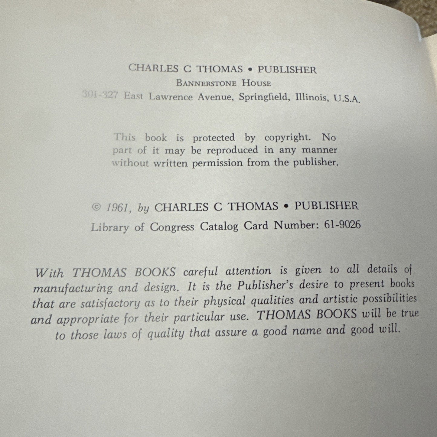 Lt Thorvald T Brown The Enigma of Drug Addiction 1st Edition 1961