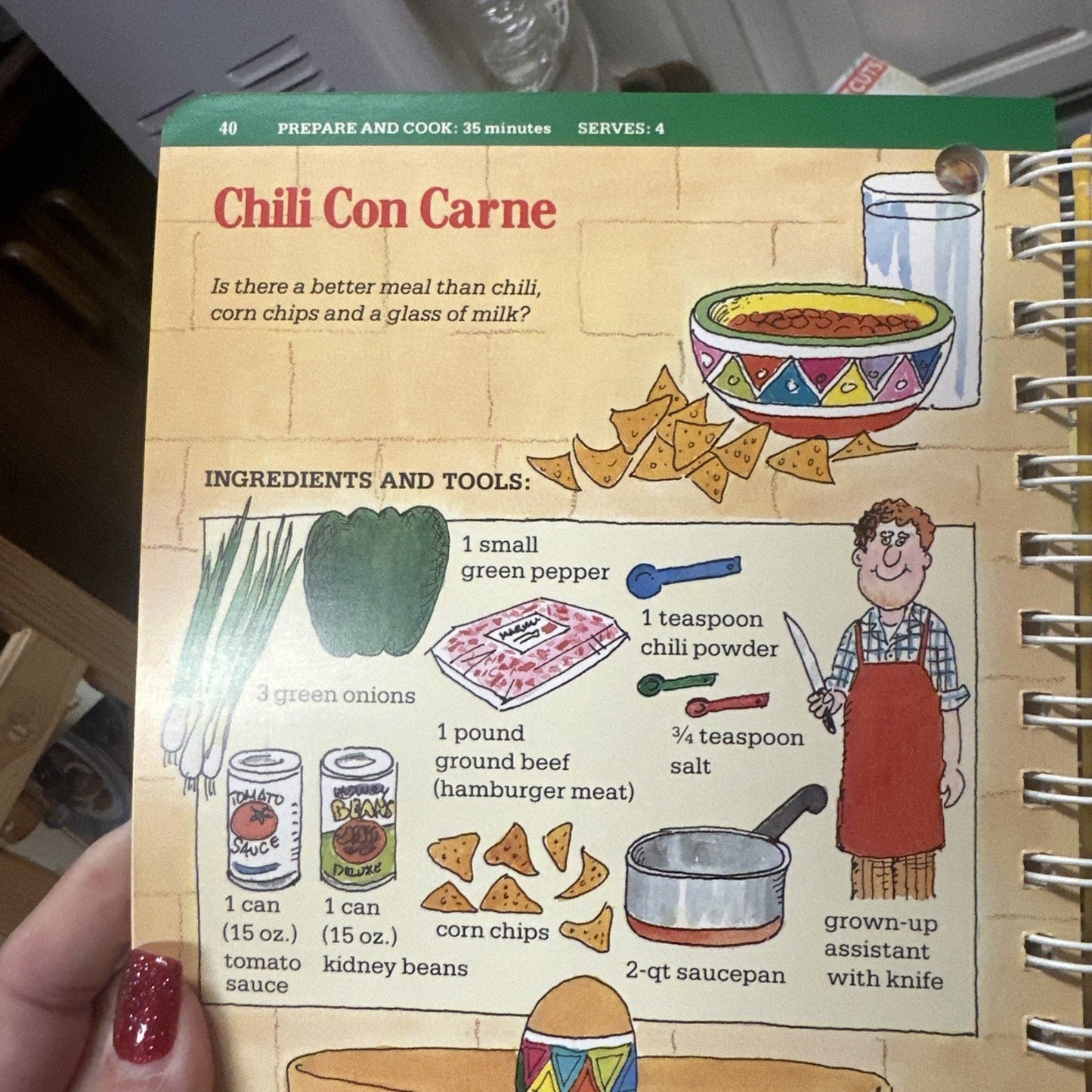 kids cooking-a very slightly messy manual by the edotors of klutz press