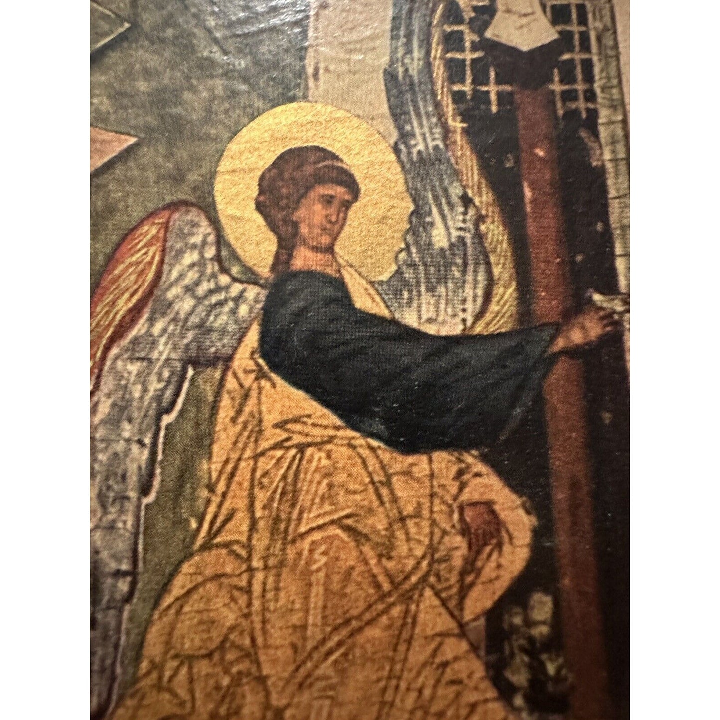 The Annunciation, Artist: Russian Artwork/ Retro Decor, Religious Art