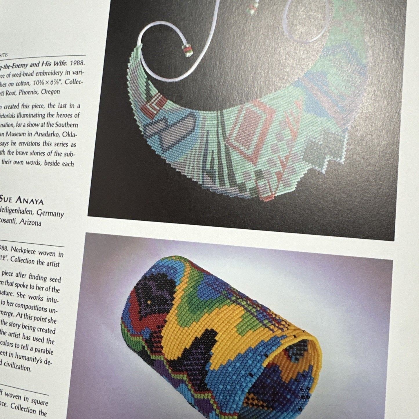 The New Beadwork by Alice Scherer and Kathlyn Moss (1992, Hardcover)