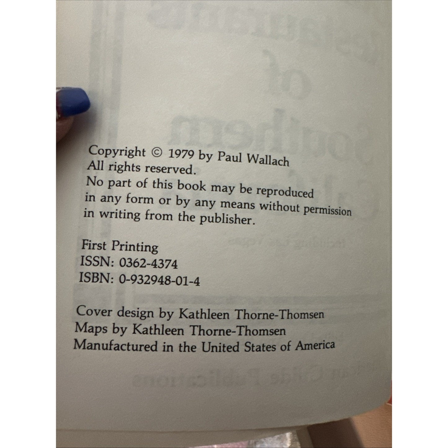 Paul Wallach's Guide to the Restaurants of Southern Cal - First Printing,Signed