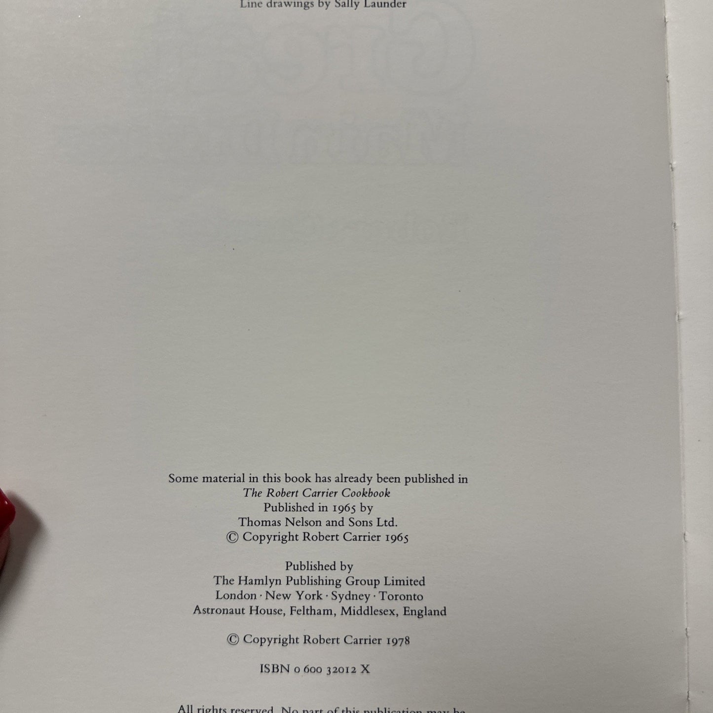 Great Main Dishes by Carrier, Robert Hardback Book