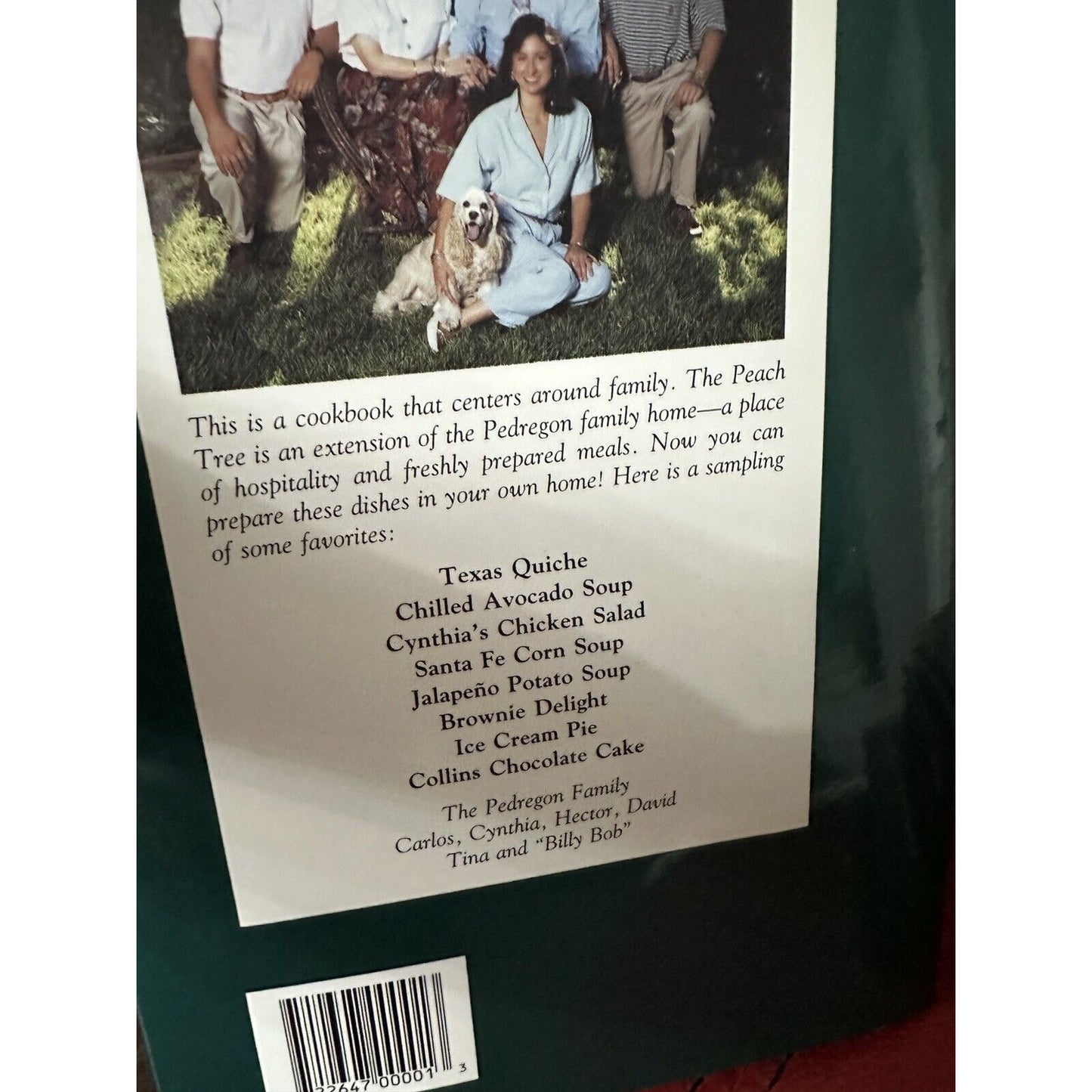 The Peachtree Tea Room Cookbook by Pedregon, Cynthia Collins (D) HCDJ