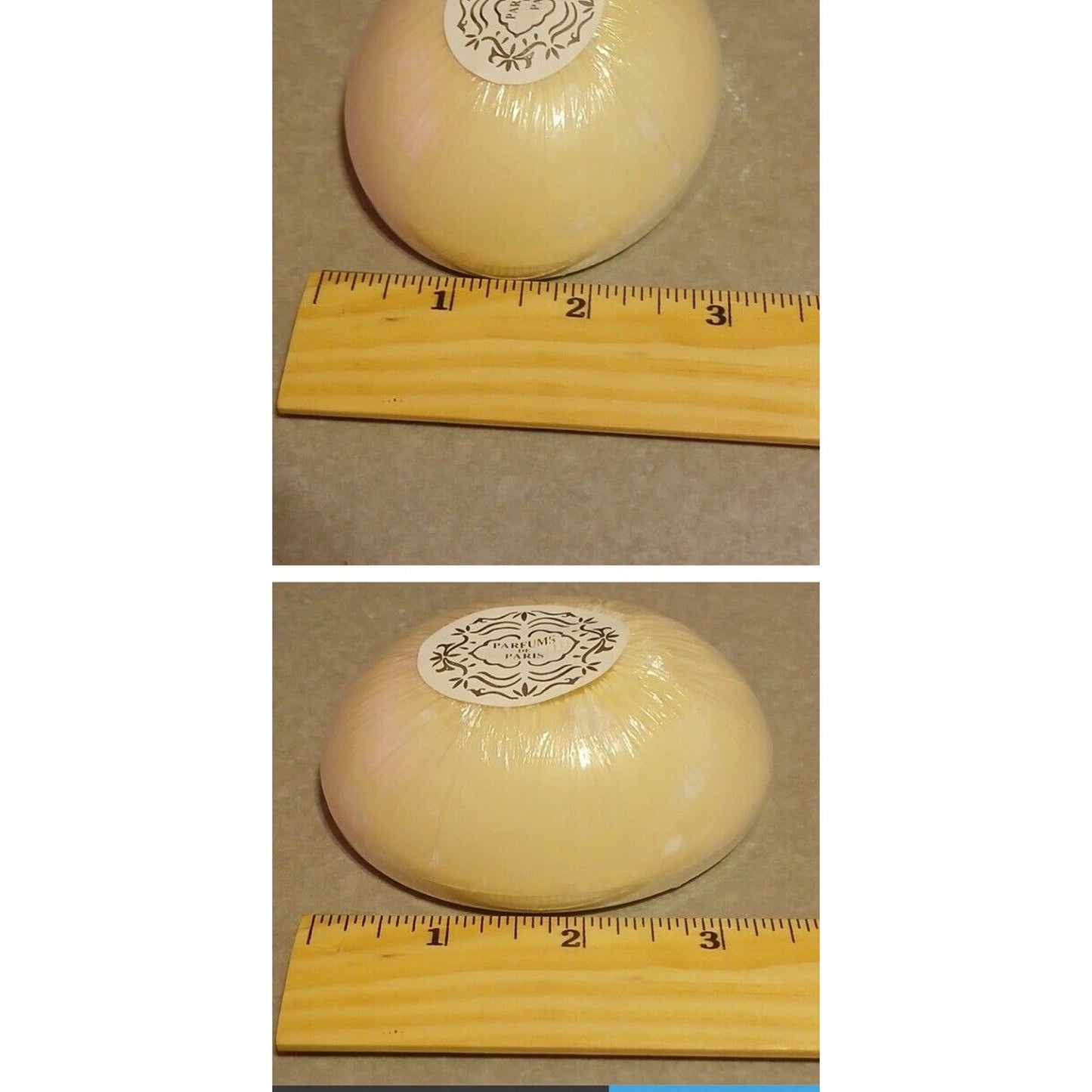 Made In France Set Of 3 Lavender Soaps 5.25oz Bathroom Soap Dish Hand Soap.