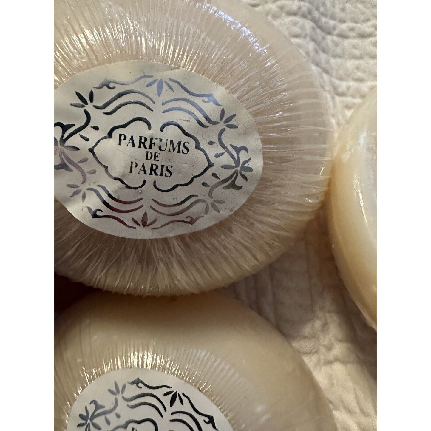 Made In France Set Of 3 Lavender Soaps 5.25oz Bathroom Soap Dish Hand Soap.